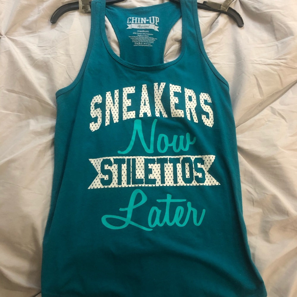 Racer back gym tank